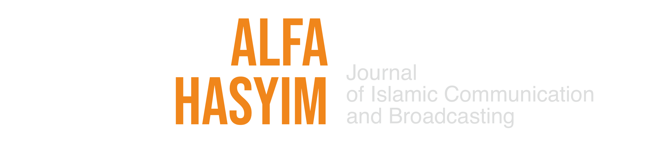 ALFA HASYIM : Journal of Islamic Communication and Broadcasting